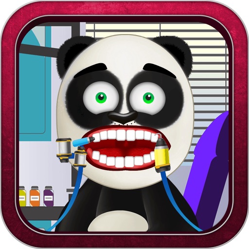 Funny Dentist Game for Kids: Kung Fu Panda Version Icon