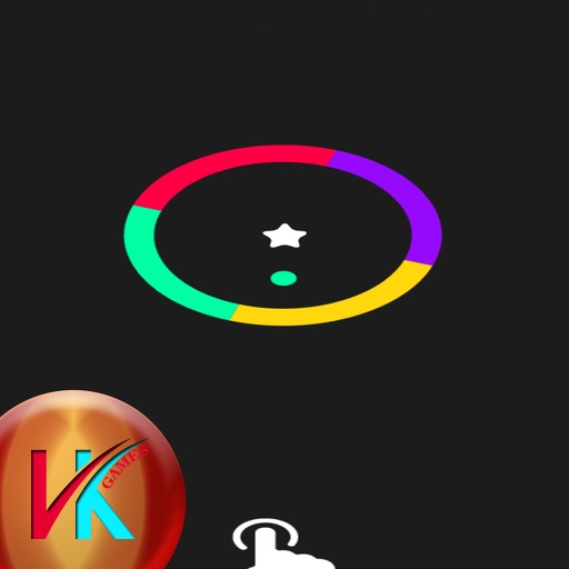 Tap The Coloring Ball Skill Game icon