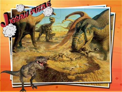 恐竜ジグソーパズル -  HD漫画の恐竜とジュラ紀のアニメーションディノジグソーパズルのおすすめ画像1