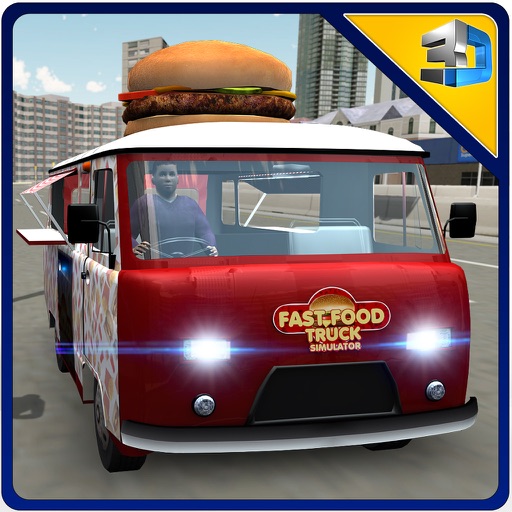 фаст-фуд грузовик тренажер - Semi вождения еды грузовой автомобиль и парковка игра моделирования