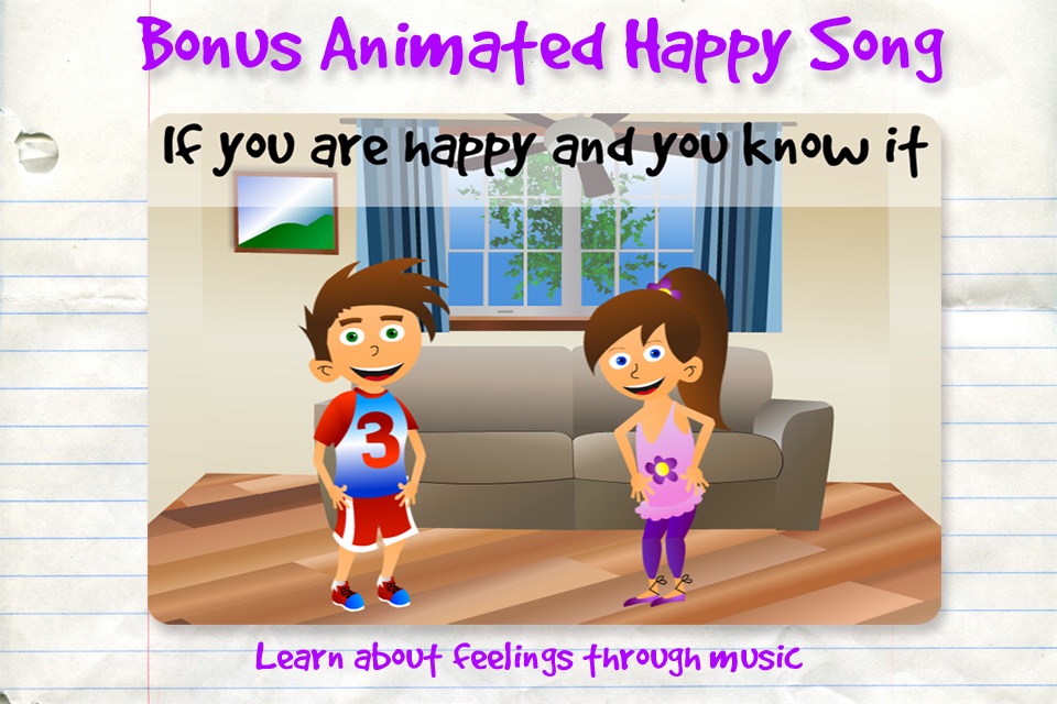 iTouchiLearn Feelings for Preschool Kids Free screenshot 3