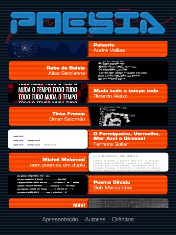 Poesia - Poemas Interativos screenshot 2