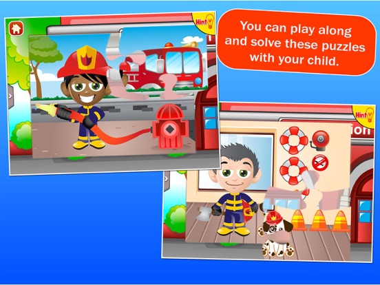 Screenshot #6 pour Fireman Jigsaw Puzzles for Kids