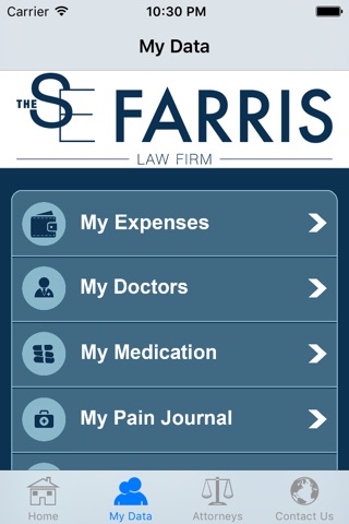 The S.E. Farris Law Firm Appcident App screenshot 4