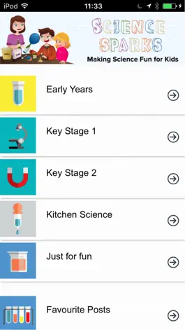 Game screenshot Science Sparks apk