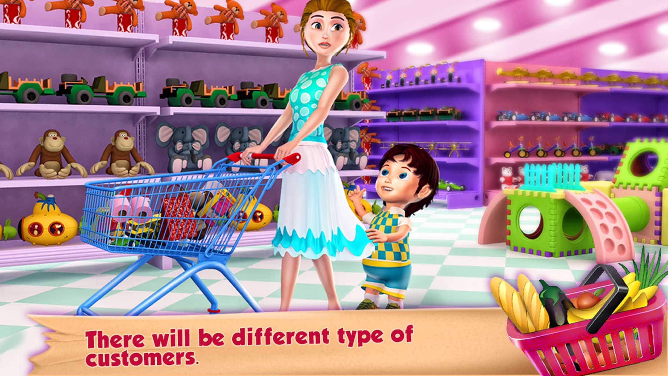 Supermarket Grocery Cashier screenshot 3