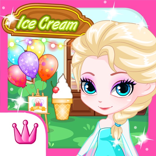 Ice Cream Shop - colorgirlgames Icon