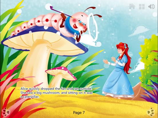 Screenshot #5 pour Alice in Wonderland Part 1- Book iBigToy