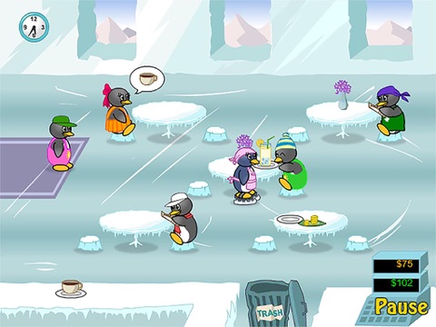 Penguin Diner Dash:Restaurant Story - New Free Cooking Management Simulater Game Games