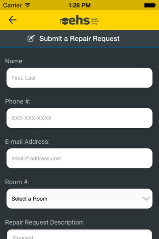 EHS Customer Service App screenshot 3