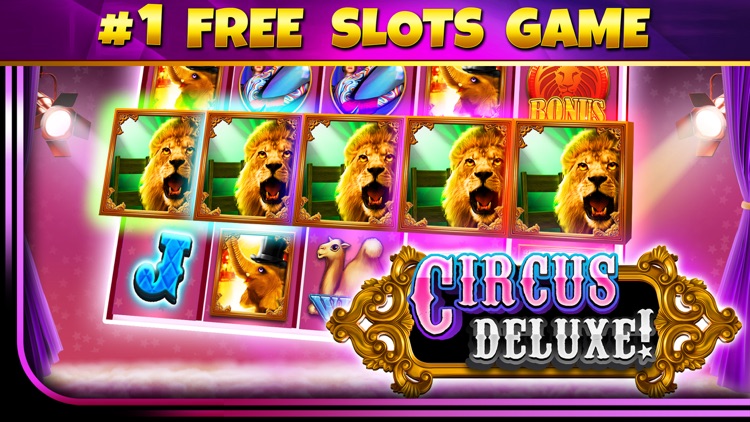 SLOTS - Circus Deluxe Casino! FREE Vegas Slot Machine Games of the Grand Jackpot Palace!