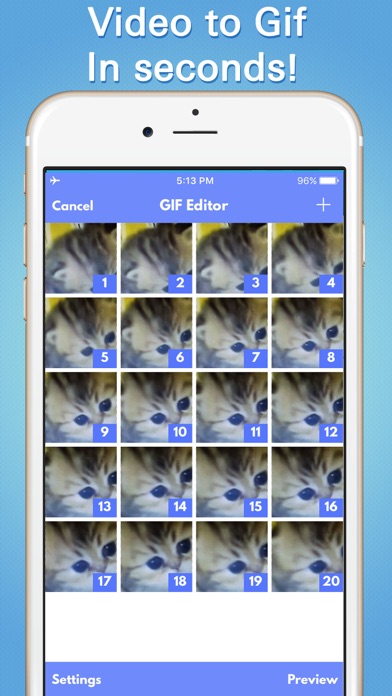 Screenshot #3 pour GIF Maker Pro : Create animated images from videos and photos