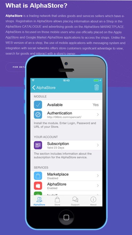 Store Admin for OpenCart Shop