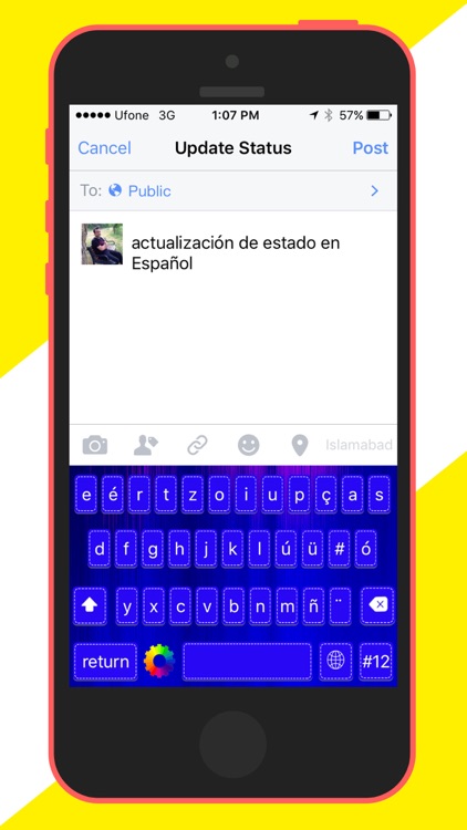 Spanish Keyboard screenshot-3