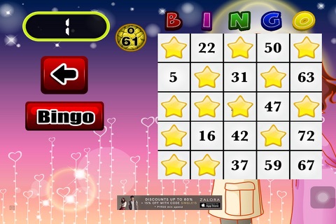 Love & Romance Bingo Casino Games Free screenshot 2