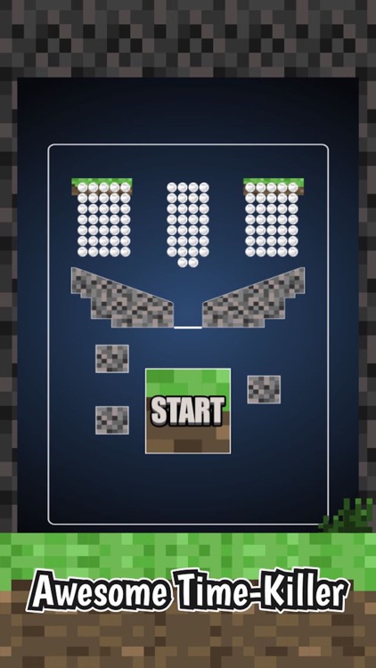 Mine Pong Physics Game - 100 Crafty Balls Challenge