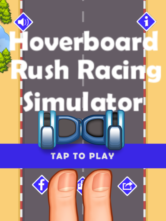 Screenshot #4 pour Hoverboard Rush Racing Simulator -Hover Board Game