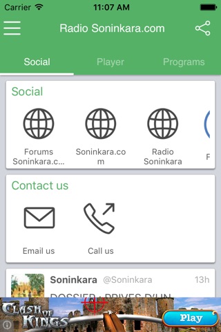 Radio Soninkara.com screenshot 3