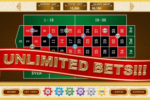 Roulette Blitz - Free 500,000 Casino chips - daily bonus - Vegas Casino screenshot 3