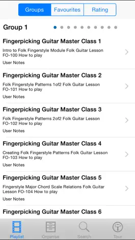 Game screenshot Fingerpicking Guitar Master Class apk