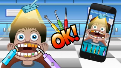 Crazy Little Dentist : Kids Fun App Screenshot
