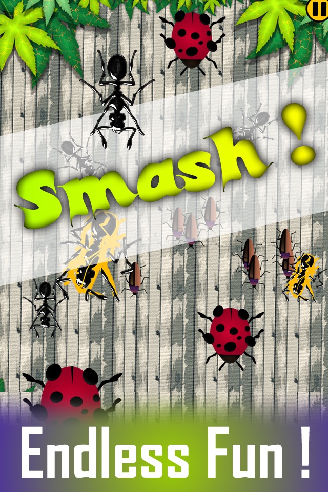 Ants and bugs smash - The best Smash and Crash the ant , Insects & bugs free game screenshot 2