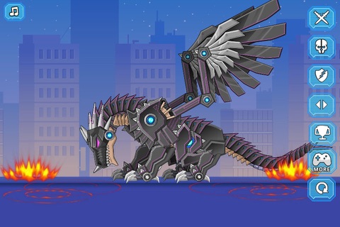 Toy War Robot Black Dragon screenshot 3