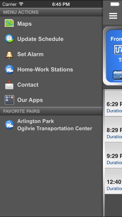 onTime : Metra (FREE) screenshot-3