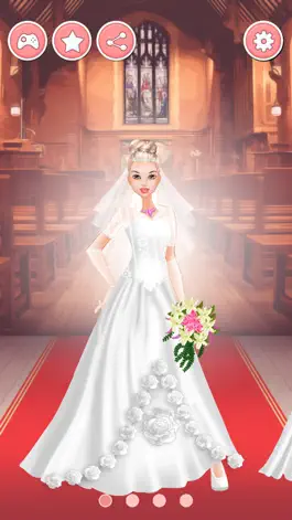 Game screenshot Bride Dress Up Game - Wedding Makeover Salon mod apk