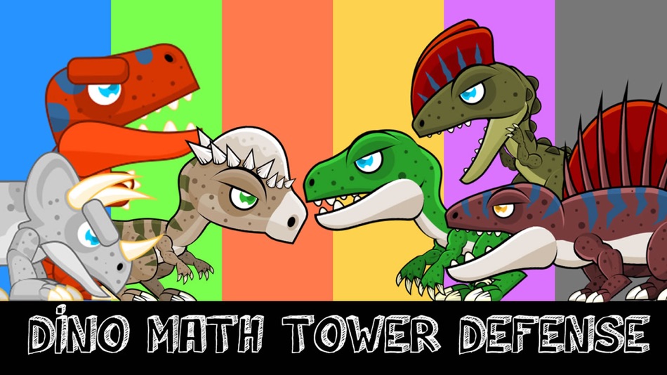 #1. Dinosaur Math Tower Defense (iOS) 由: Kok Leong Tan