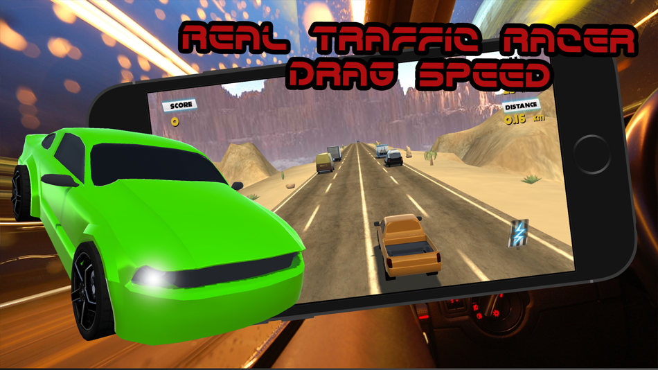 #3. Real Traffic Racer Drag Speed Highway - 3d Racing Game (iOS) 由: Pisit Aussawasuriyawong