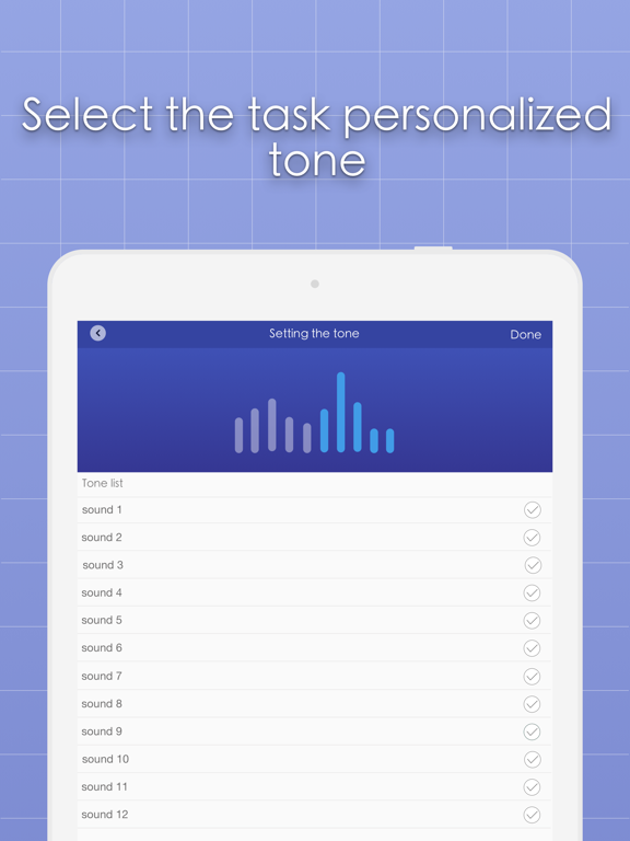 Timer Task iPad screenshot