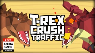 T-Rex crush traffic: Survivalのおすすめ画像5