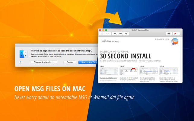 MSG Viewer for Outlook dans le Mac App Store