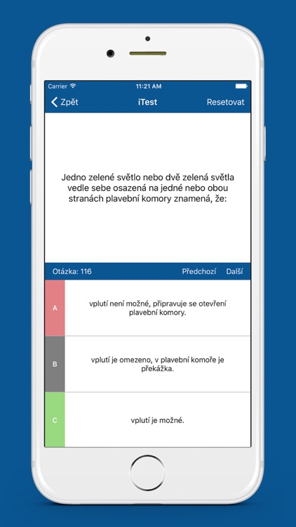 iTest - Lodní průkaz