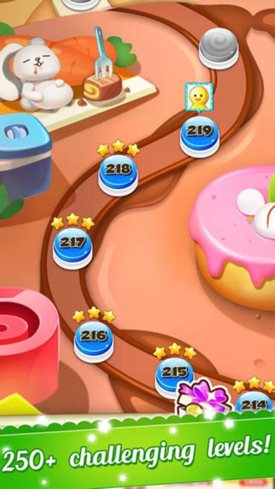 Screenshot #2 pour Candy Cake Smash - funny 3 match puzzle blast game