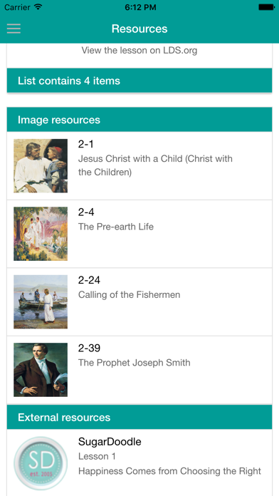 Screenshot #1 pour Primary 2 - LDS Primary 2 Resources