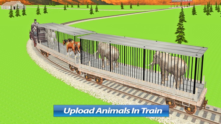 Transport Train Driver : Zoo Animals