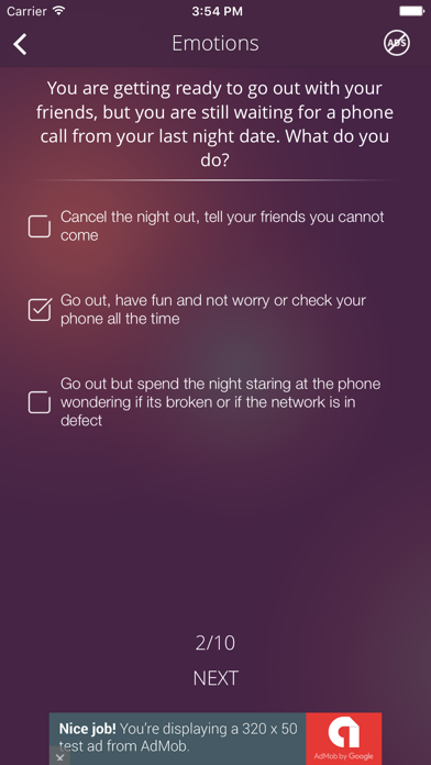 Screenshot #2 pour Personality Reader