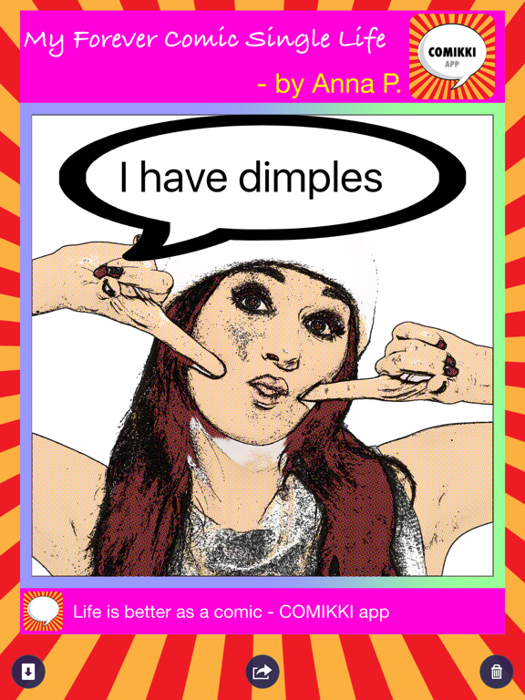 Screenshot #4 pour COMIKKI - Your Comic Life : Automatic Selfie Cartoon Photo Strip Camera Pro+