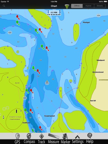 Germany W Nautical Charts Pro screenshot 3