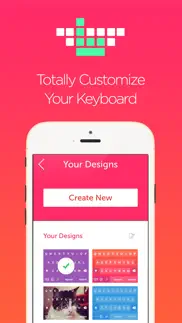 keyboard maker by better keyboards - free custom designed key.board themes iphone screenshot 1