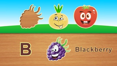 Fruits alphabet for kids - children's preschool learning and toddlers educational game Screenshot