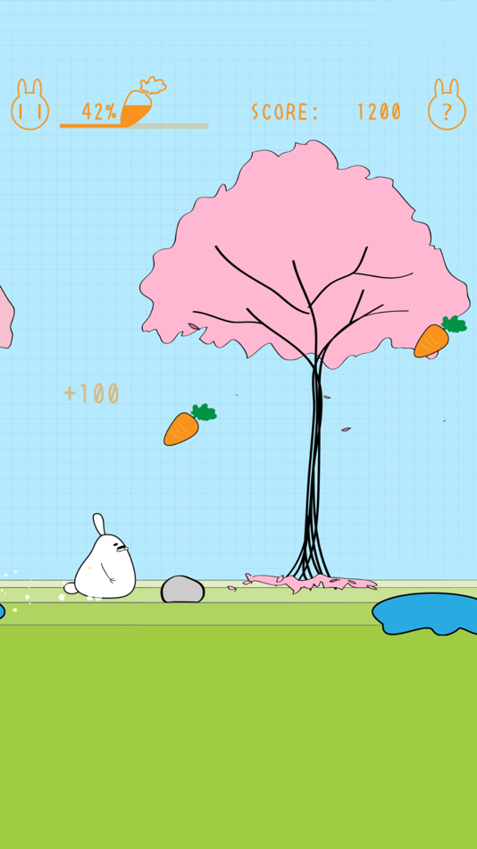 #1. Doodle Rabbit (iOS) 由: Iyoda