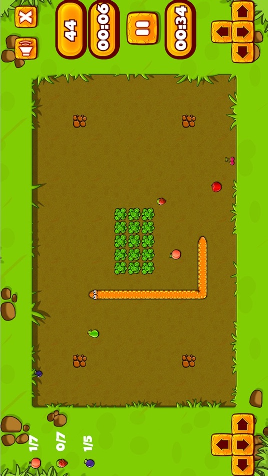 #1. Snake Slither Puzzle (iOS) 由: Wei Zheng