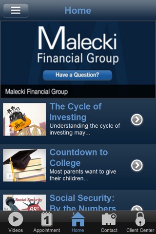 Malecki Financial Group screenshot 2