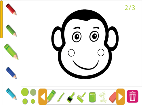 Screenshot #4 pour Coloriage tactile Zoo Animal Coloring Book Couleur Pour d'activité pour les enfants et la famille Free