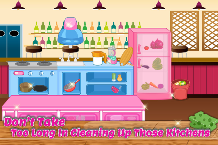 Mom Kitchen Cleanup