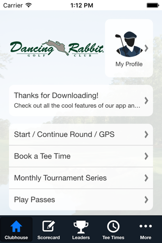 Dancing Rabbit Golf Club screenshot 2