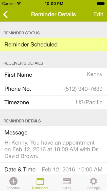 Zenefic - SMS & Voice Call Reminders and Appointment Scheduling App